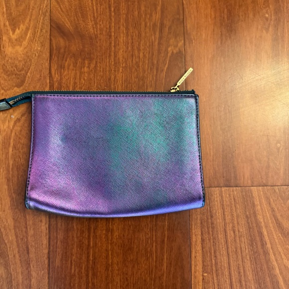 Tory Burch Purple Metallic Pouch - Picture 3 of 3